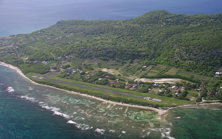 l'aérodrome de la Désirade