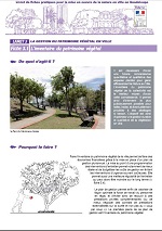 Livret 3 Fiche 1 : L'inventaire du patrimoine végétal