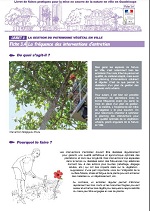 Livret 3 Fiche 4 : La fréquence des interventions d'entretien