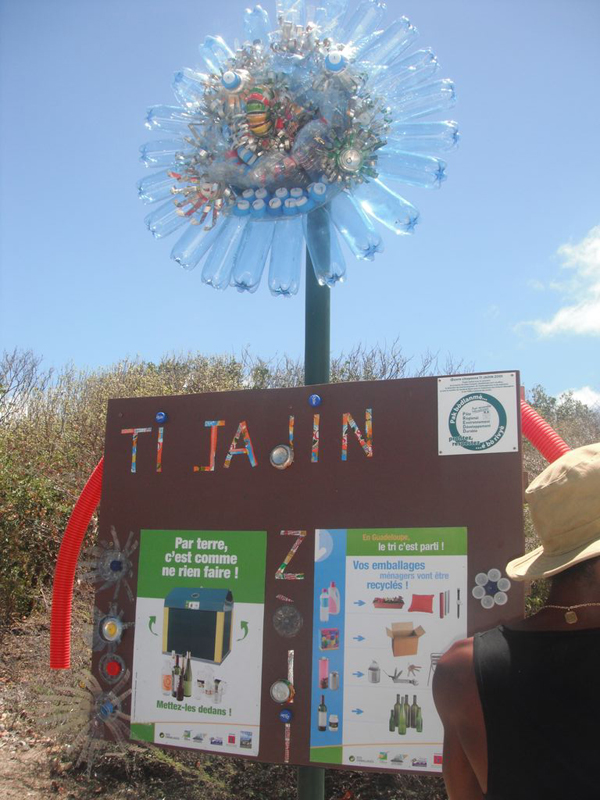 Le Totem Ti jadin zodi à Saint-François